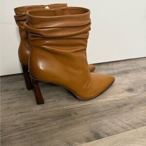 Vince Camuto Tan Ankle Boots